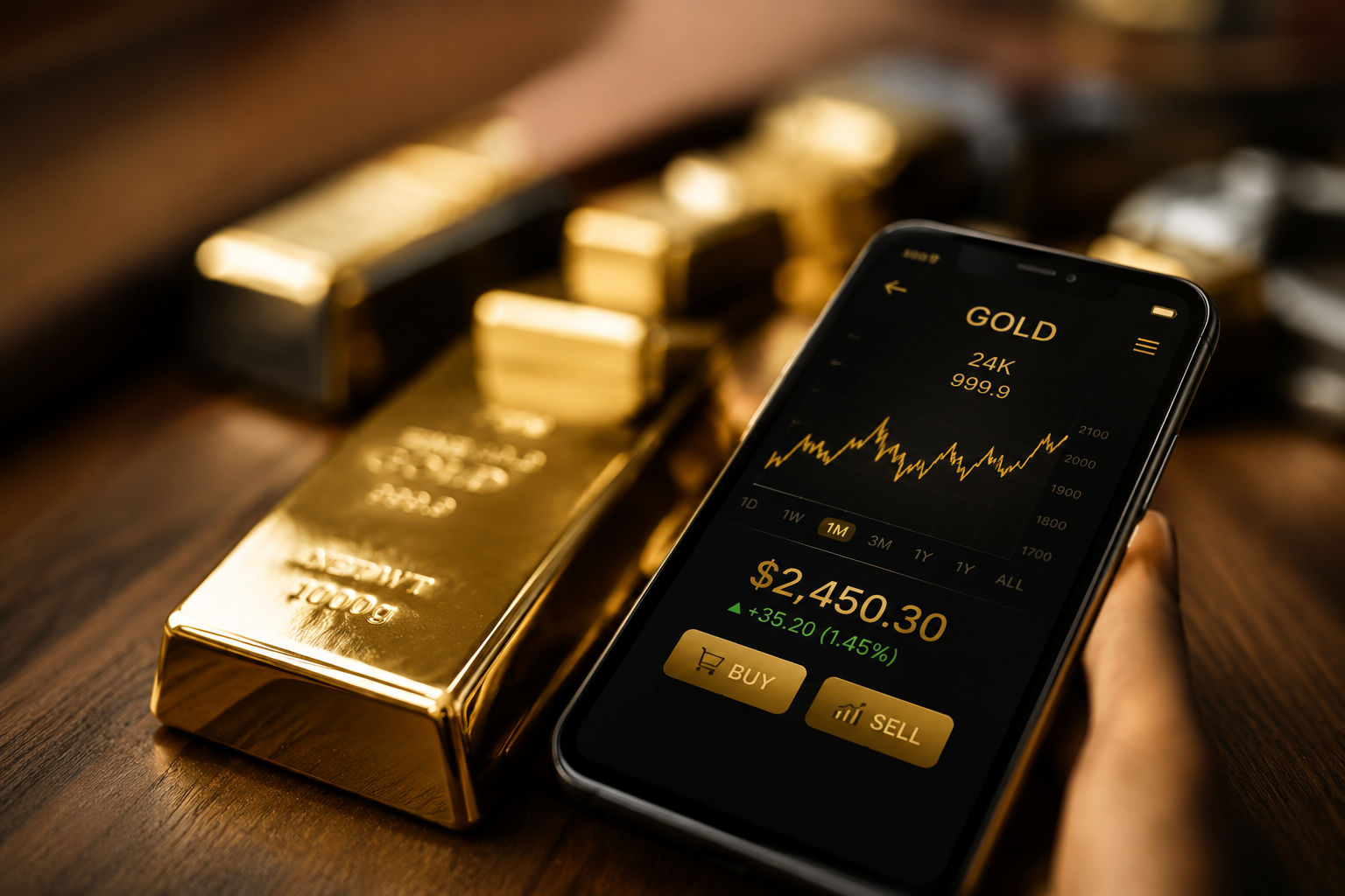 Digital gold investment